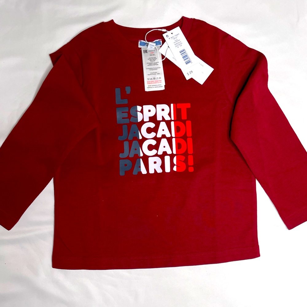 Jacadi Boys Long Sleeve Tee